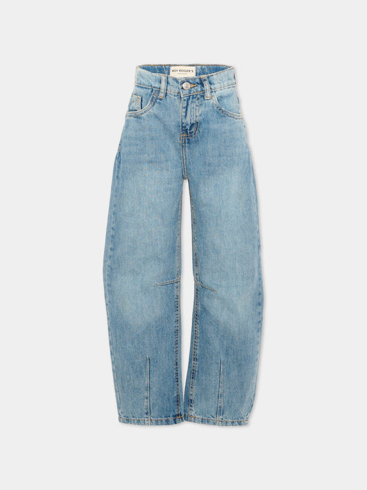 Pantalone denim per bambina,Roy Roger's Kids,RG179 0 7028