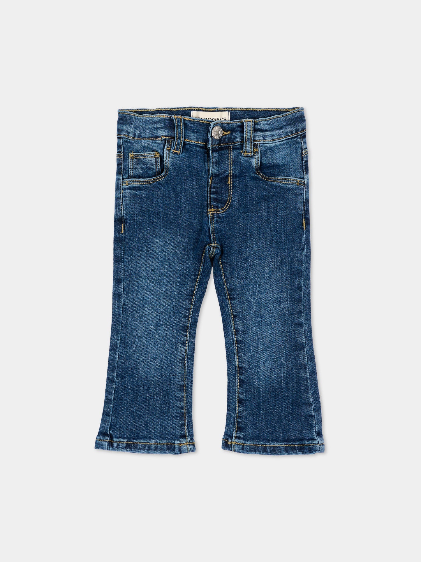 Jeans denim per neonata,Roy Roger's Kids,RG196 0 7028