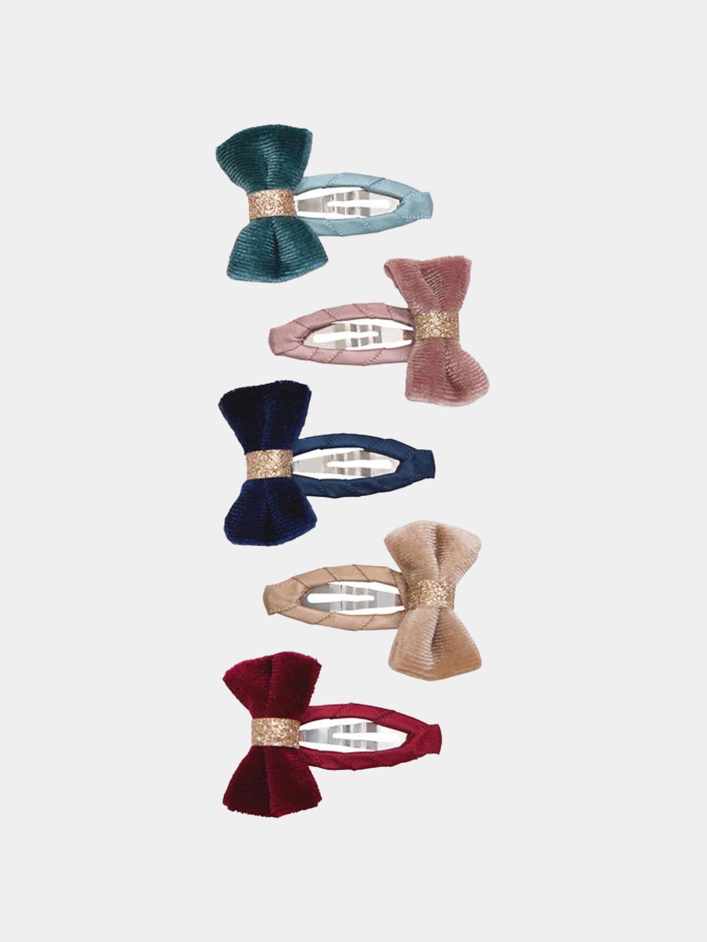 Set fermagli multicolor per bambina con fiocco,Mimi & Lula,192062 23