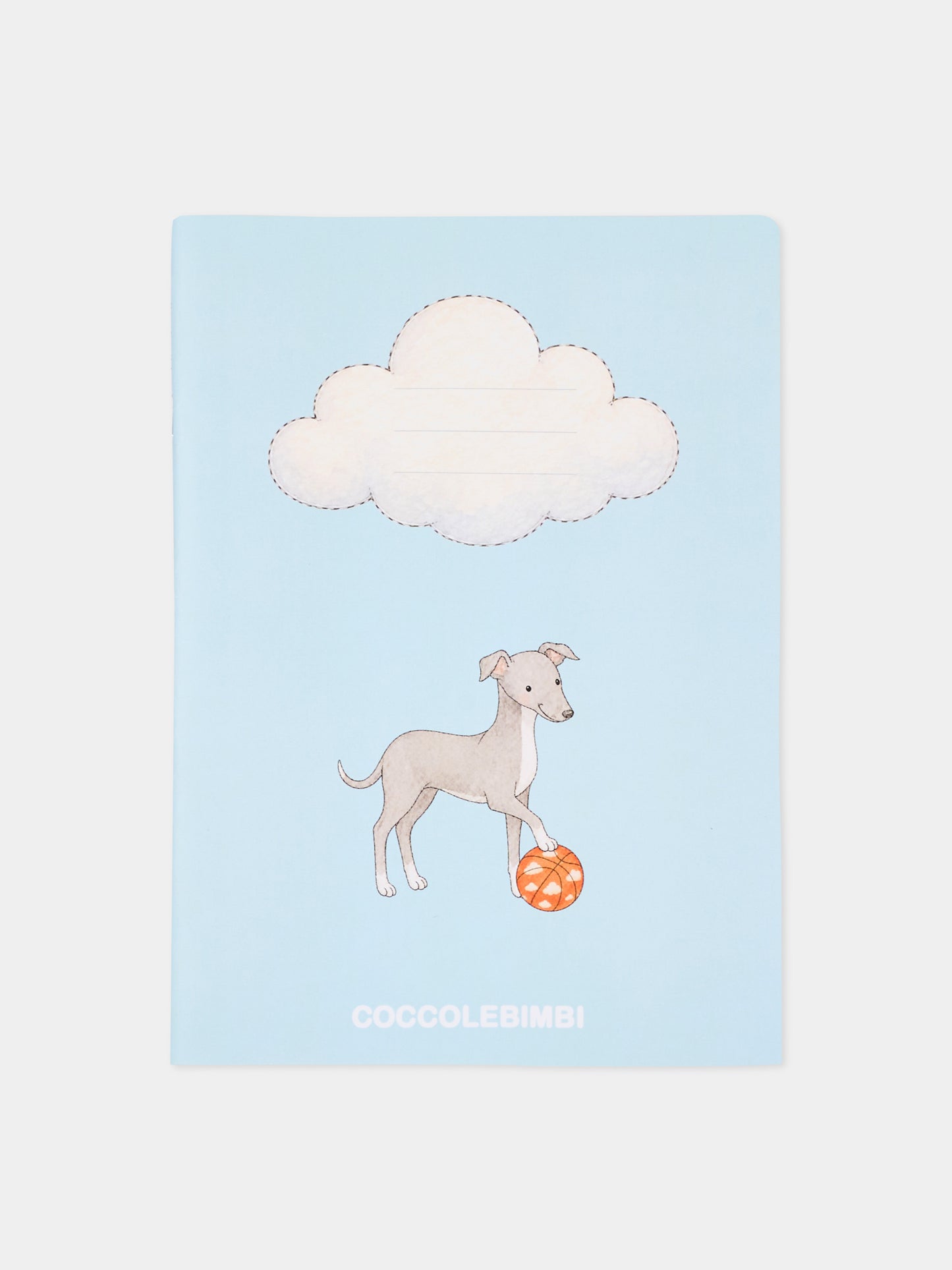 Quaderno celeste per bambini con cane,Kartos,CB01055301Q