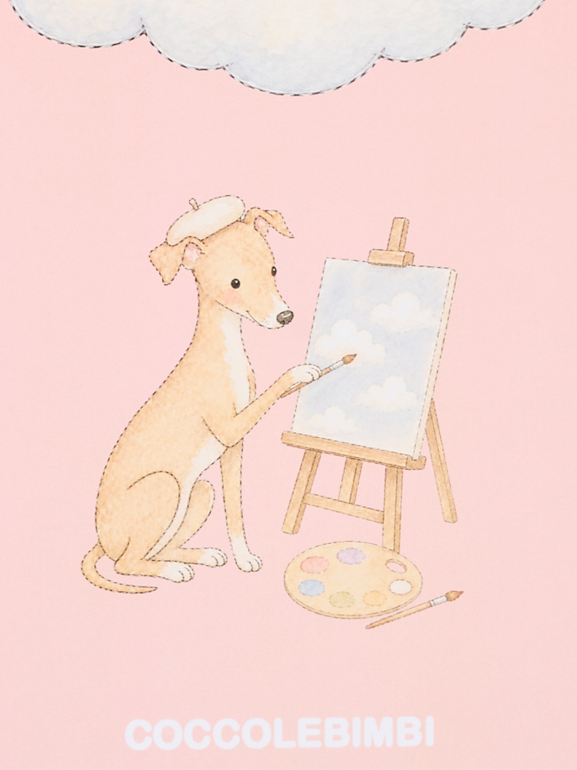 Quaderno rosa per bambini con cane,Kartos,CB01055302Q