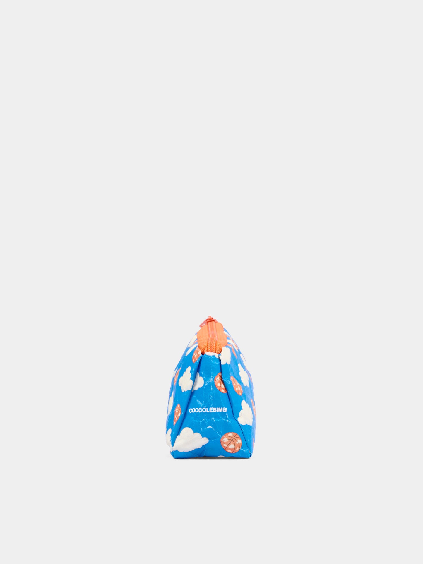 Astucci azzurro per bambini con nuvole e palle da basket,Kartos,CB01404400