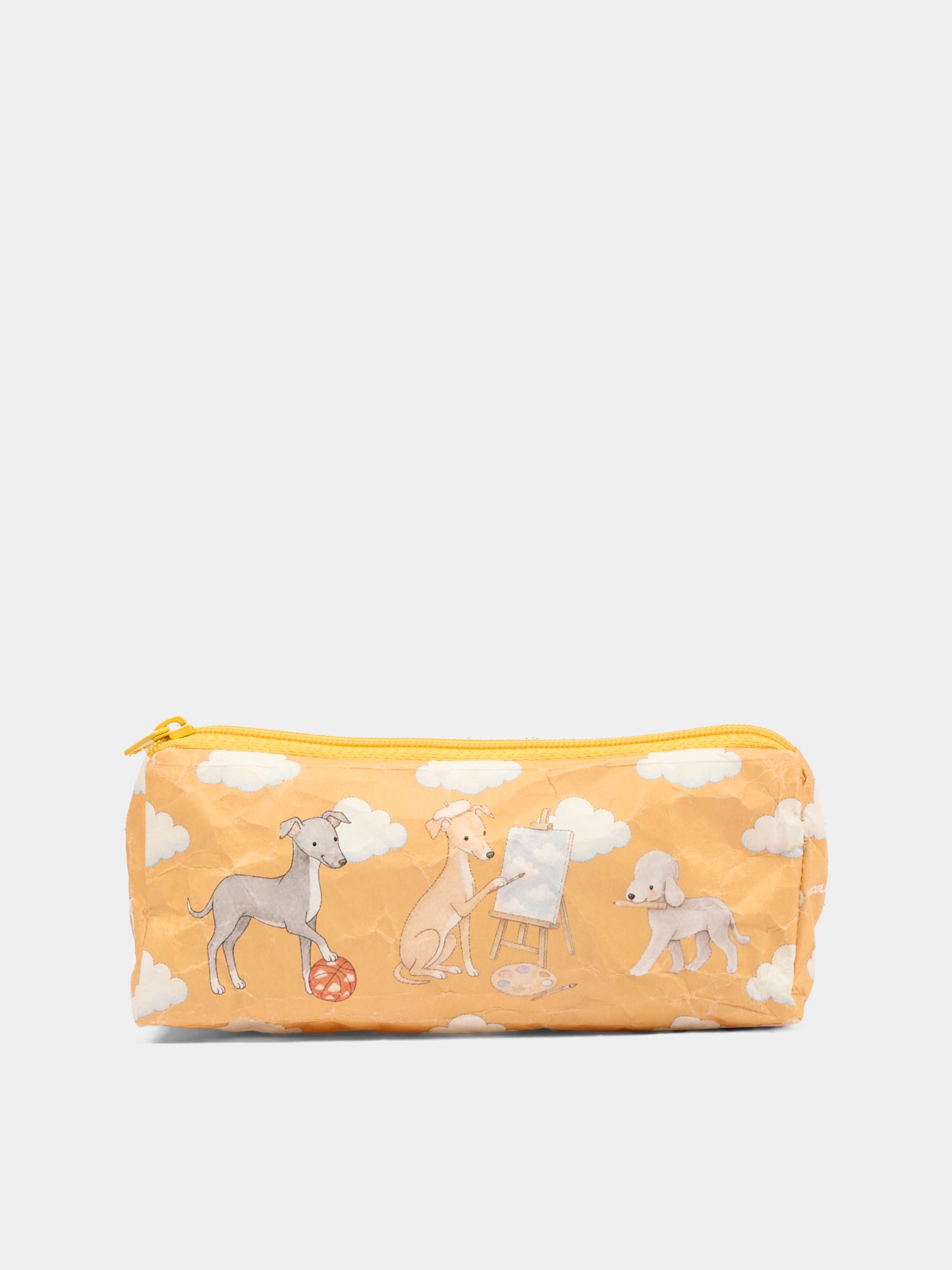 Astucci giallo per bambini con cani,Kartos,CB01404600