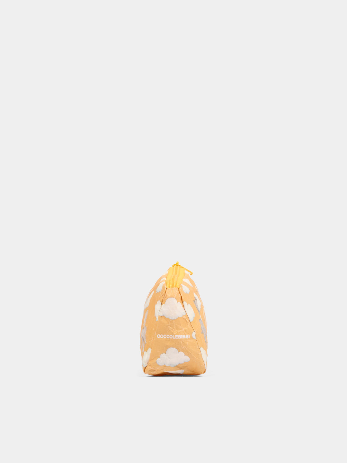 Astuccio giallo per bambini con cani