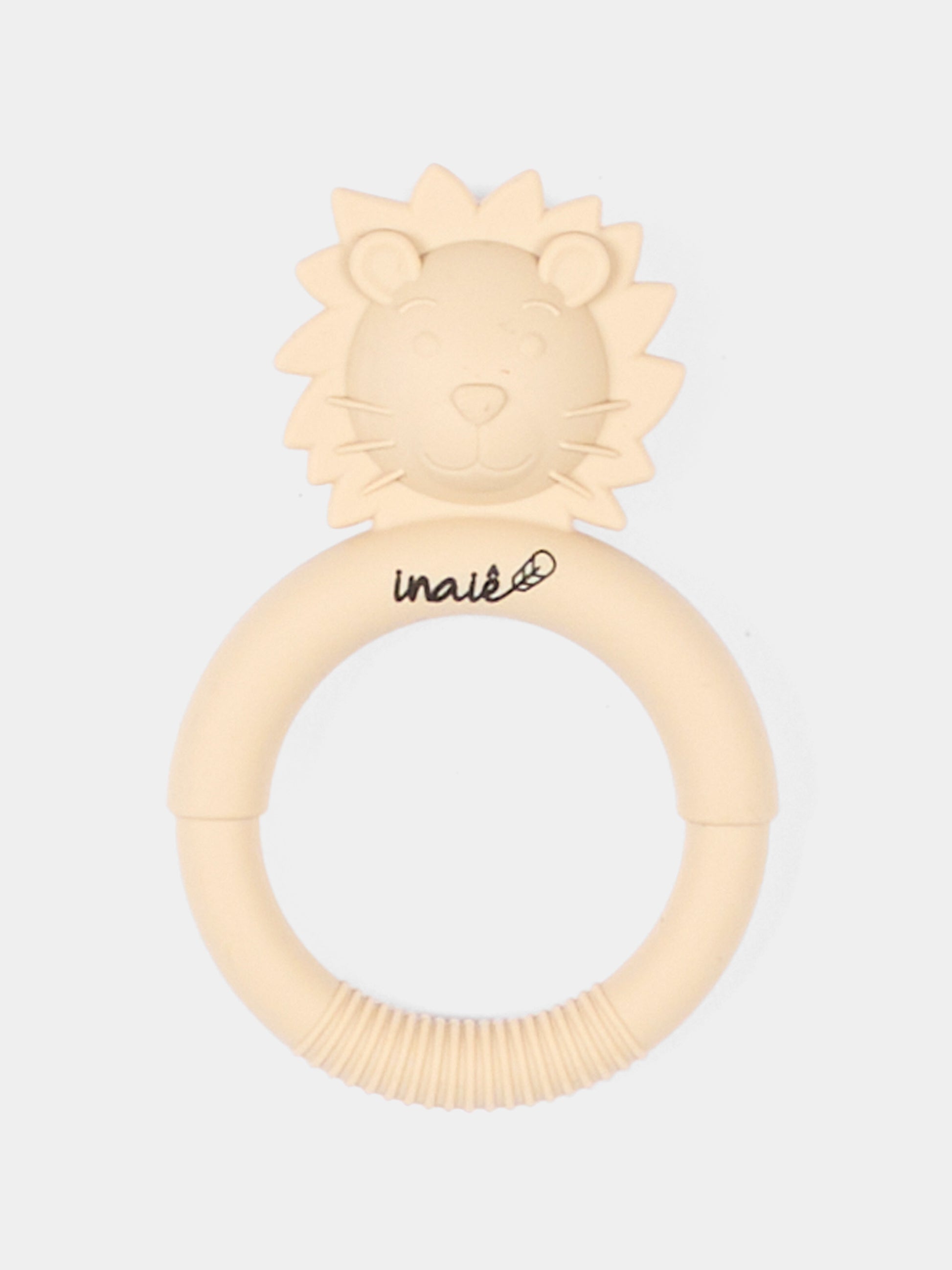 Massaggiagengive beige per neonati con leone,Inaiê ,MRD L BEG