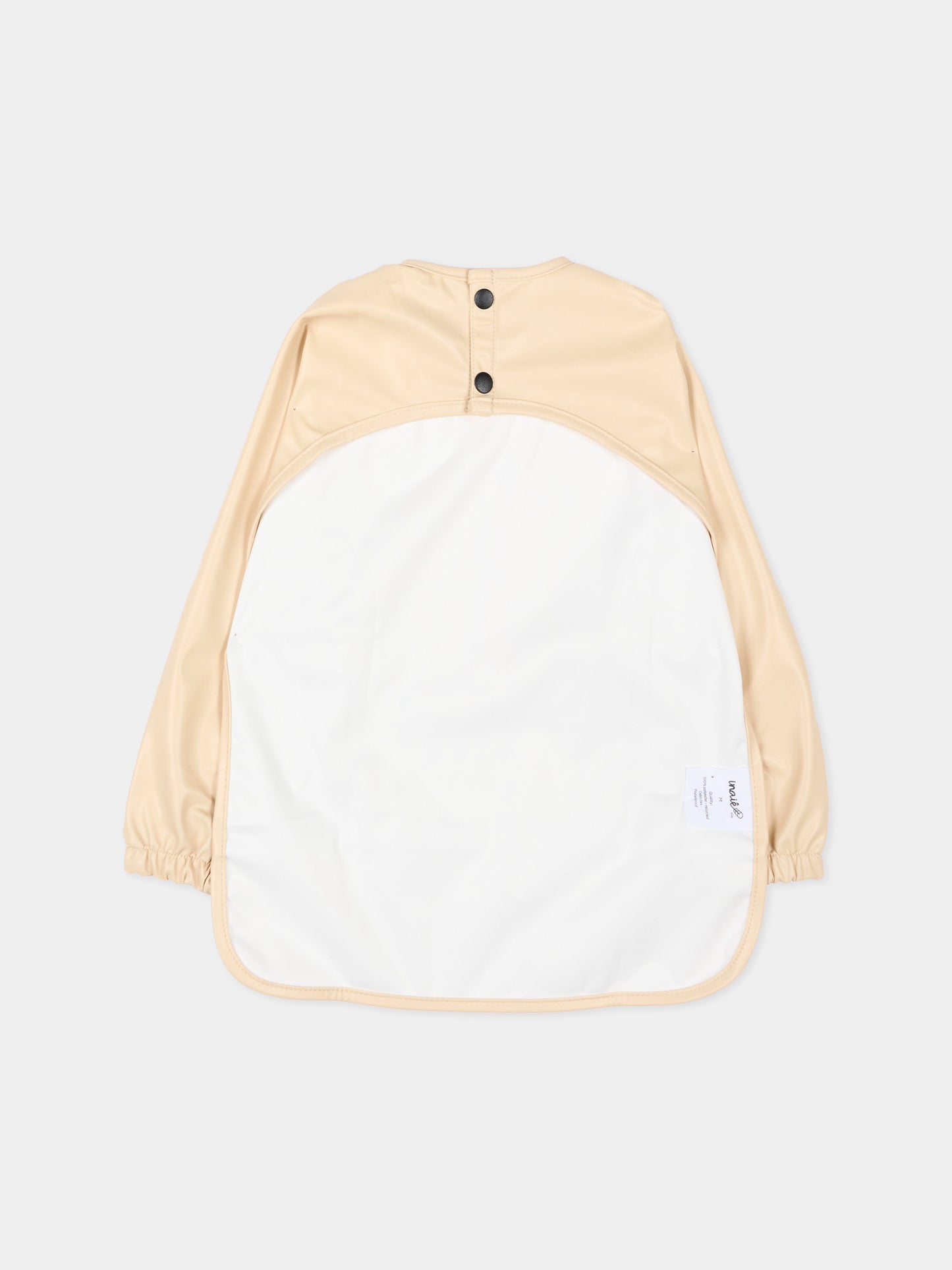 Bavaglino beige per neonati con giraffa,Inaiê ,BI BEG