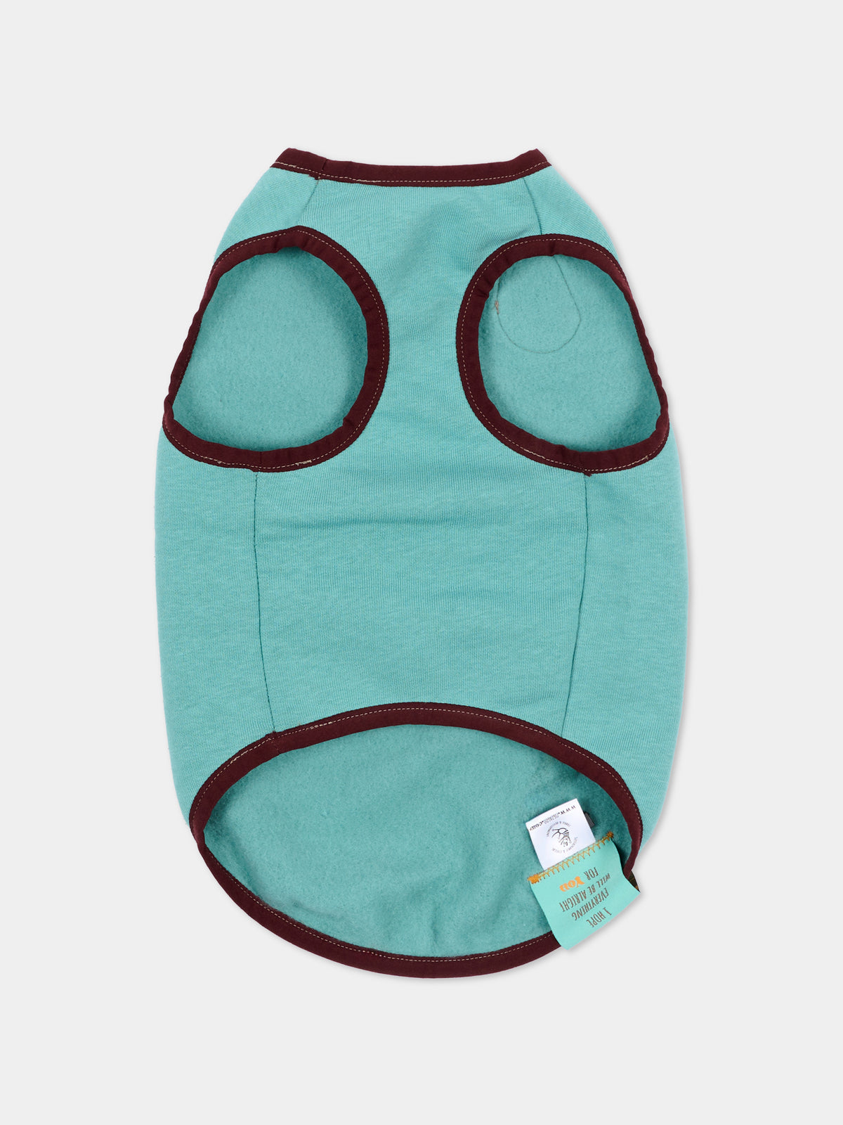 Tutina Ludovica verde per cani con patch,Zigzagoo,LUDOVICA VERDE