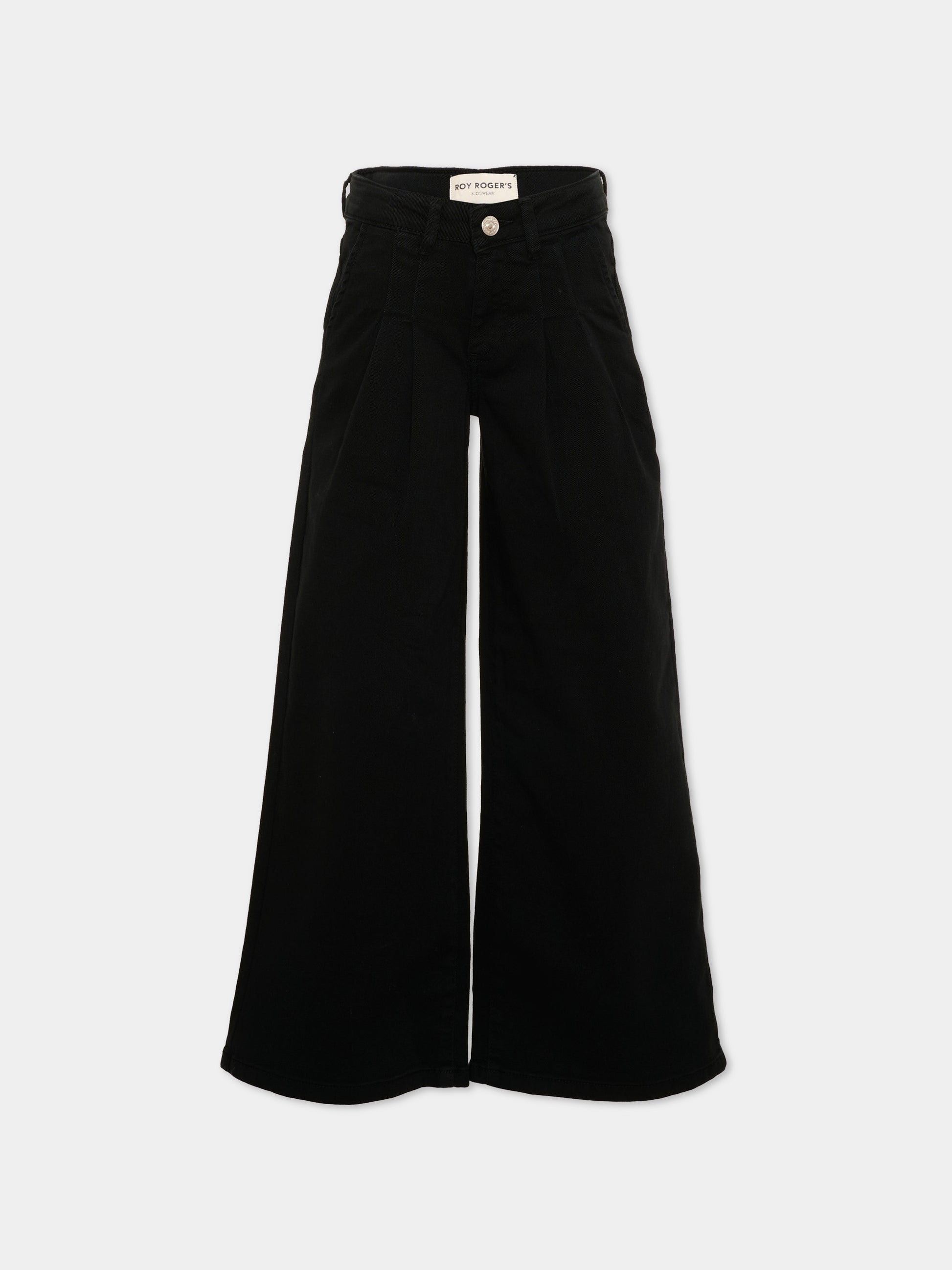 Pantalone nero per bambino,Roy Roger's Kids,R F183 00 0658