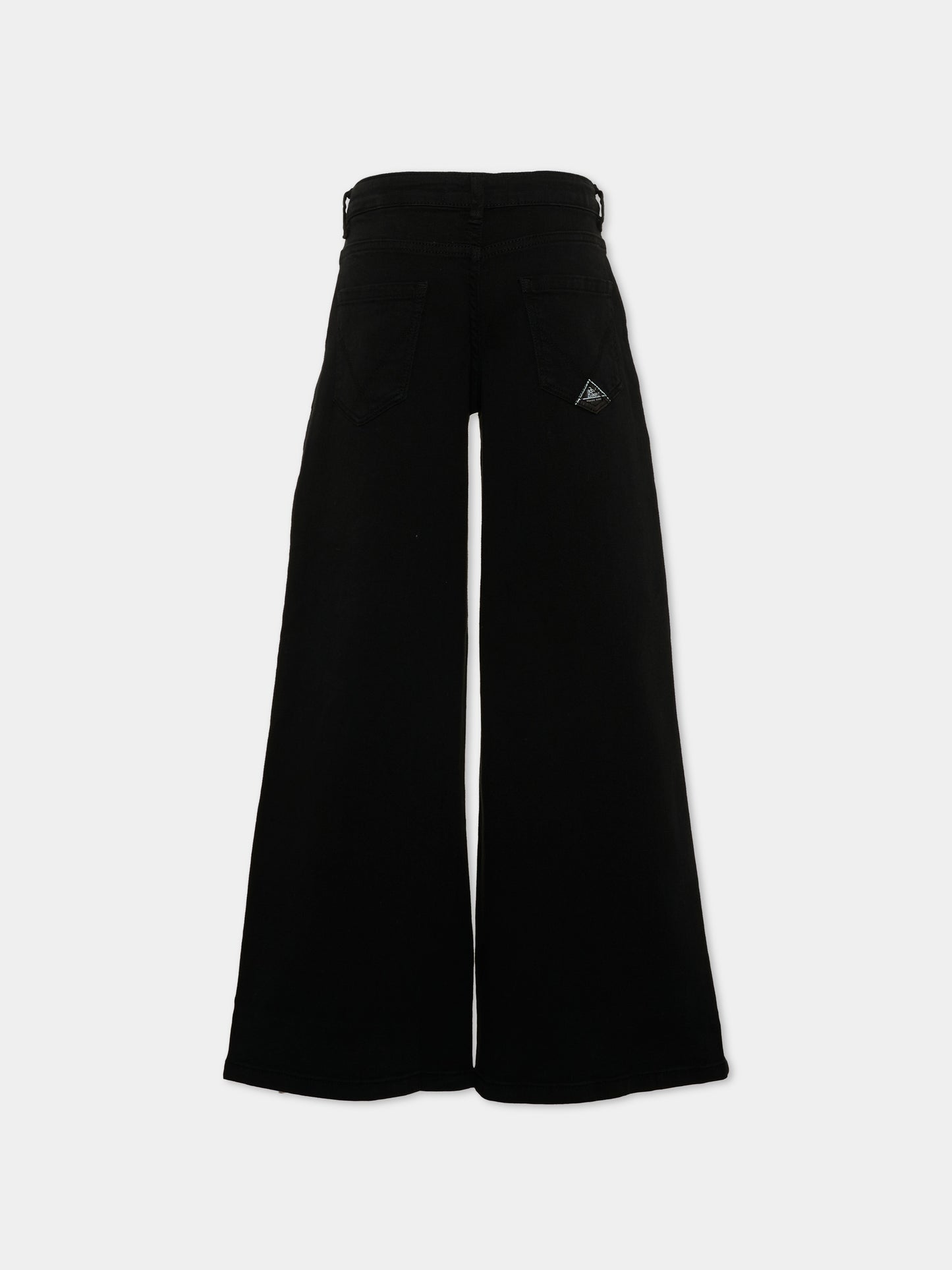 Pantalone nero per bambino,Roy Roger's Kids,R F183 00 0658
