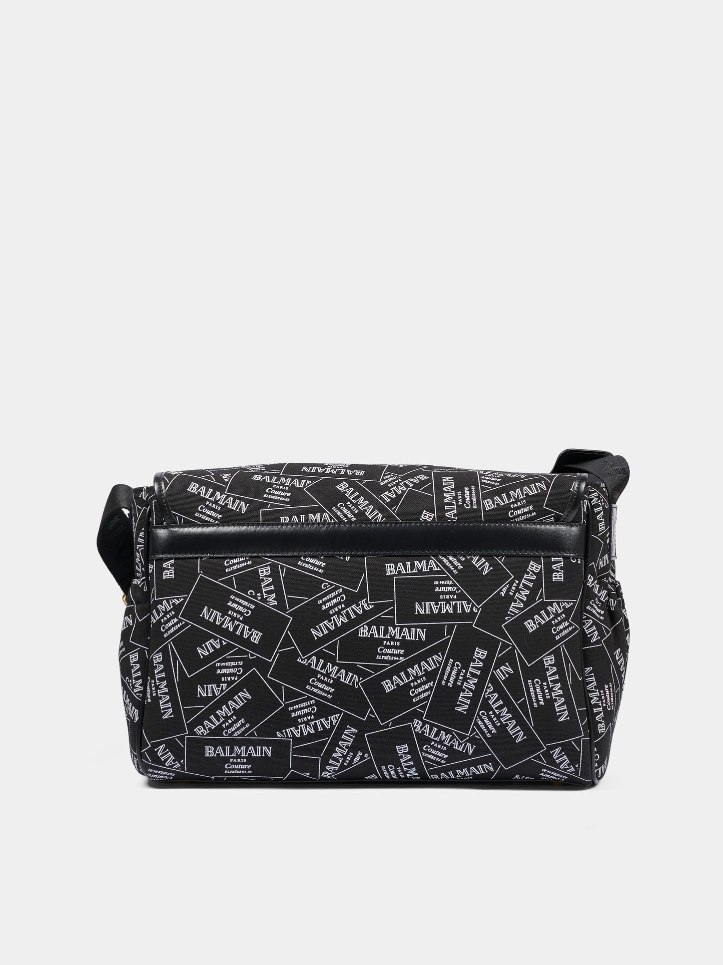 Borsa mamma nera per neonati con logo,Balmain Kids,BX0578 Z3379 930BC