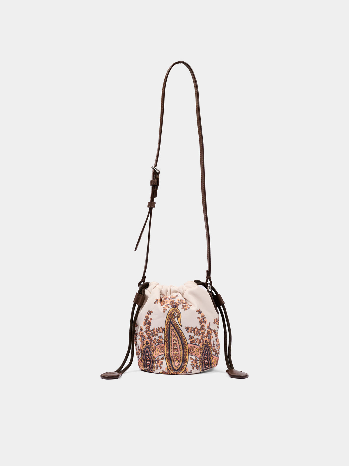 Borsa casual beige per bambina con stampa paisley,Etro,GX0B18 N0382 107AR