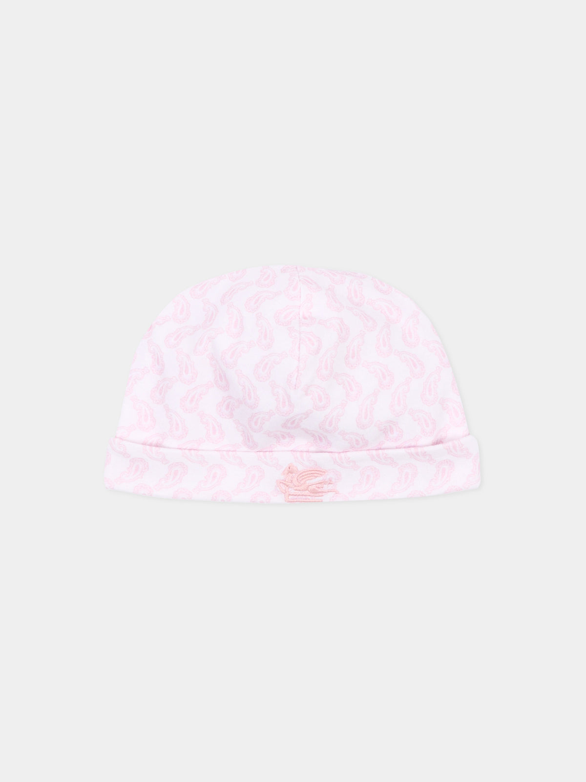 Set cappelli per neonata rosa,Etro,GU0509 J0409 505GR