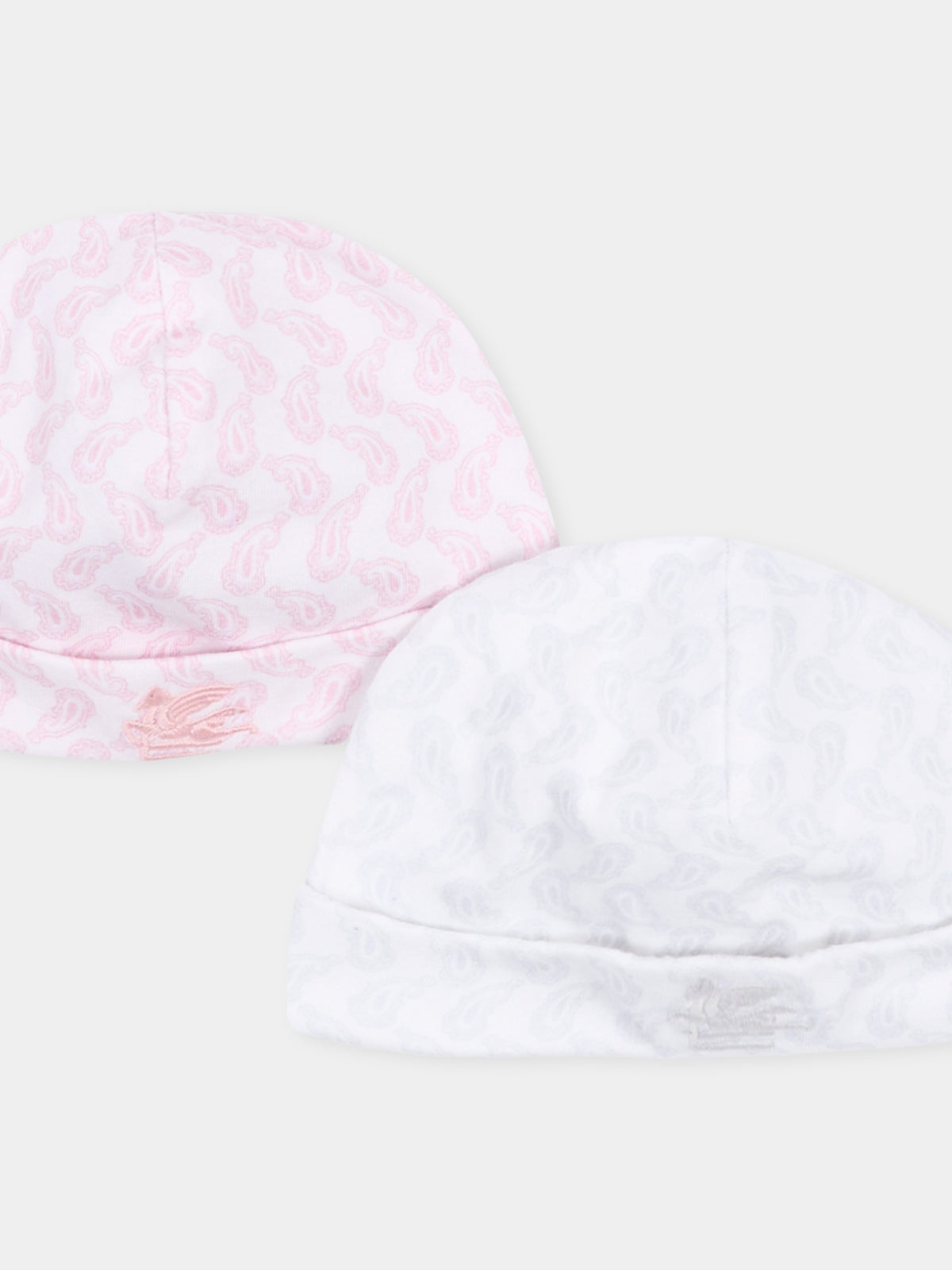 Set cappelli per neonata rosa,Etro,GU0509 J0409 505GR