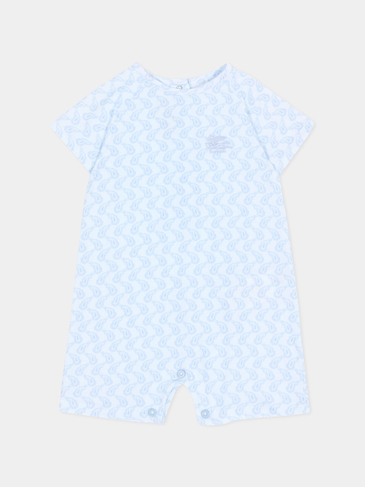 Pagliaccetto celeste per neonato,Etro,GUA571 J0409 685CE