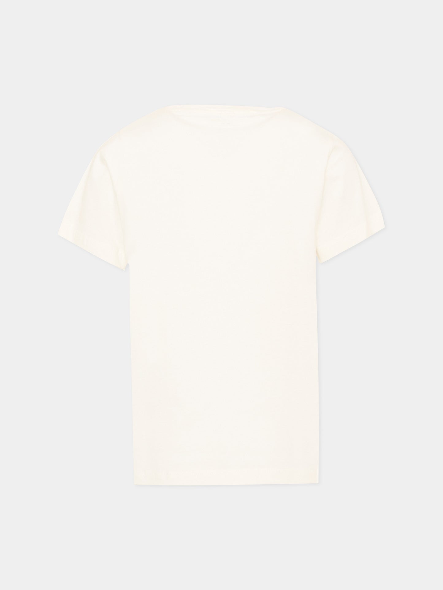 T-shirt avorio per bambina,Stella Mccartney Kids,TV8D51 Z0434 101