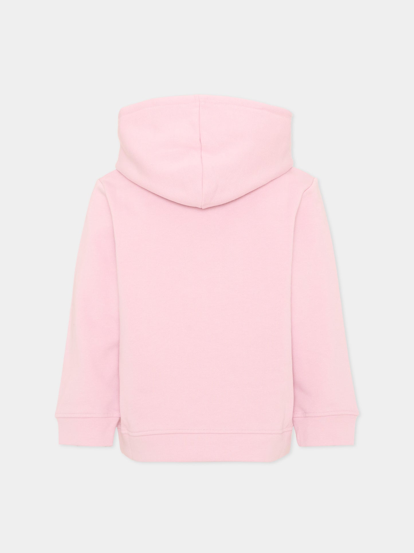 Felpa con cappuccio rosa per bambina con logo,Stella Mccartney Kids,TX4A90 Z3059 568