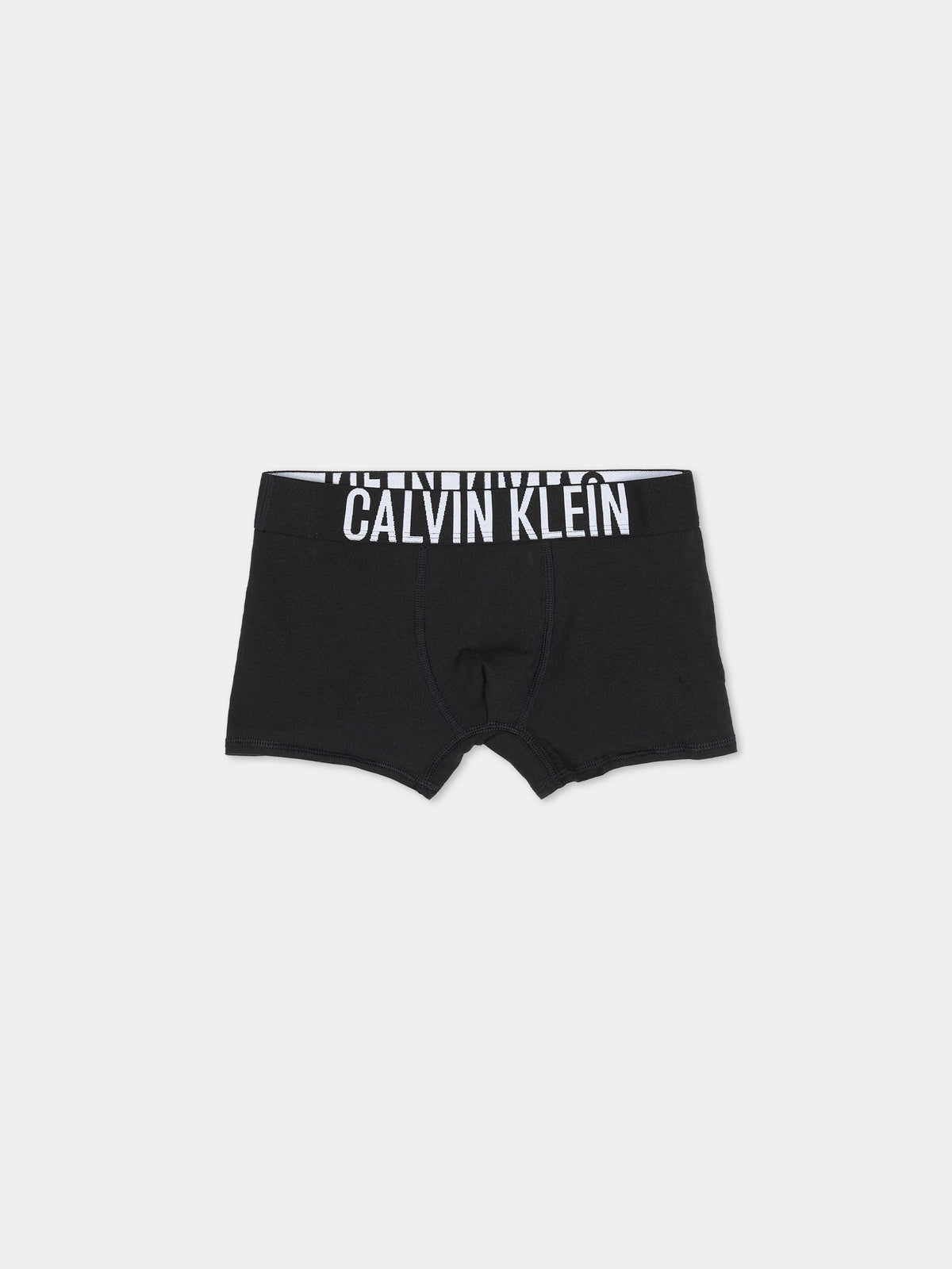 Boxer neri per bambino con logo,Calvin Klein Kids,B70B700509 0SH