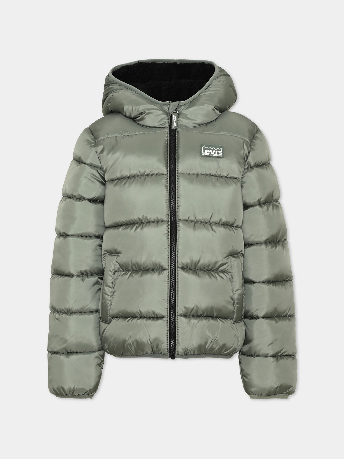 Piumino verde per bambino,Levi's Kids,9EN628 F7P