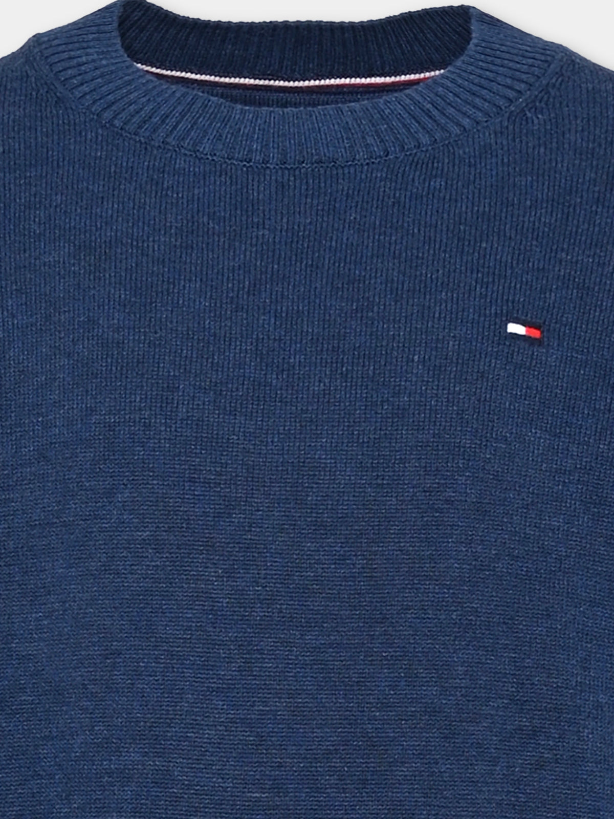Maglione blu per bambino,Tommy Hilfiger Junior,KB0KB10307 C1G