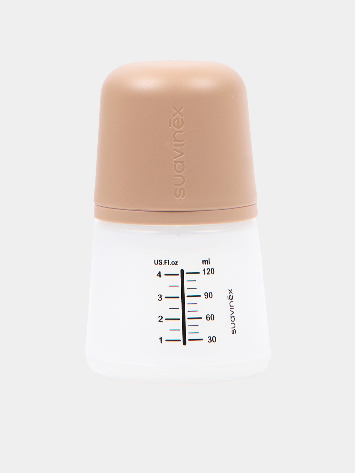 Biberon ZERØ.ZERØ Anticolica Flusso adattabile 120 ml marrone per neonati,Suavinex,309534