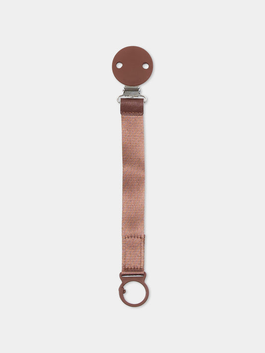 Reggiciuccio ZERO.ZERO marrone per neonati