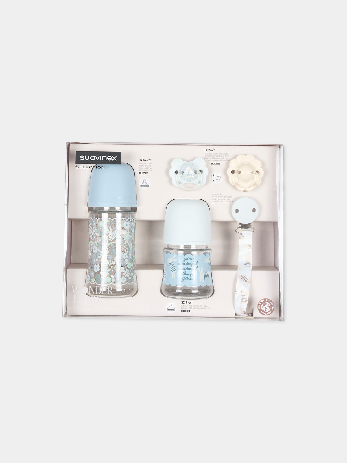 Welcome Baby Set SX Pro azzurro per neonato,Suavinex,309522