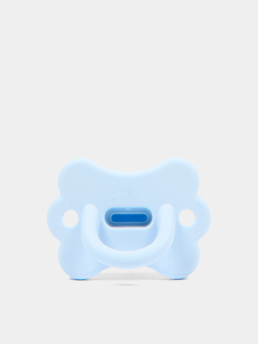 Ciuccio Smoothie Butterfly celeste con Tettarella Fisiologica SX PRO™ per neonati 0/6 mesi