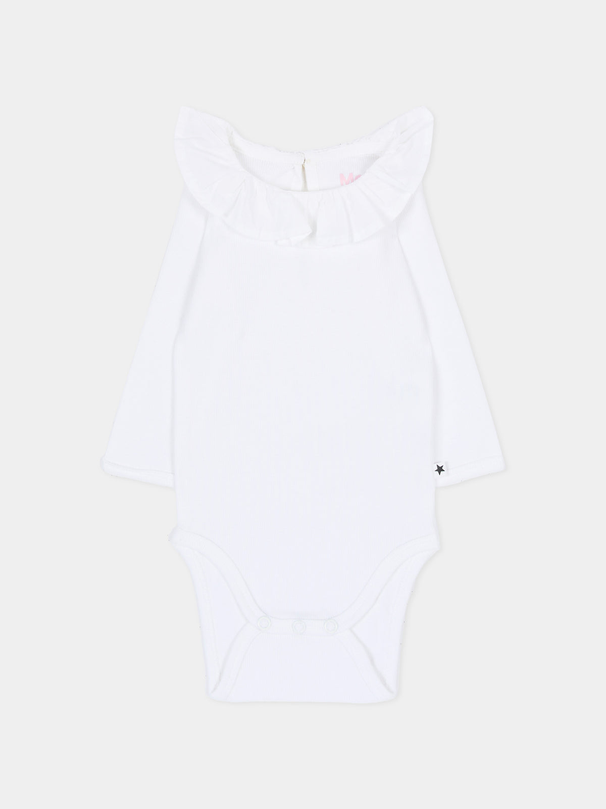 Body bianco Faye per neonata,Molo,4S24B204 0000