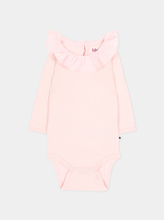 Body rosa Faye per neonata,Molo,4S25B201 5463