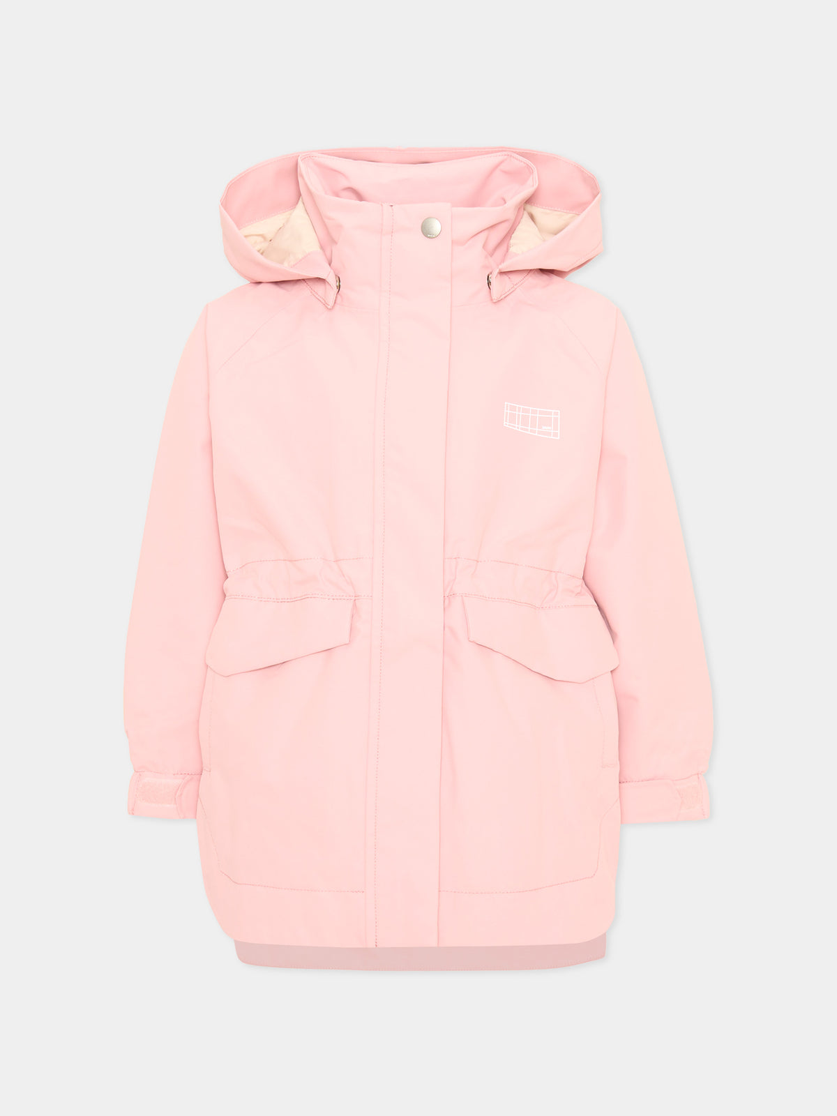 Parka rosa Hennah per bambina,Molo,5S25M310 8283
