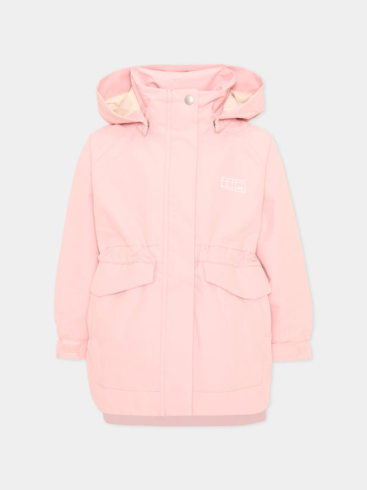 Parka rosa Hennah per bambina,Molo,5S25M310 8283