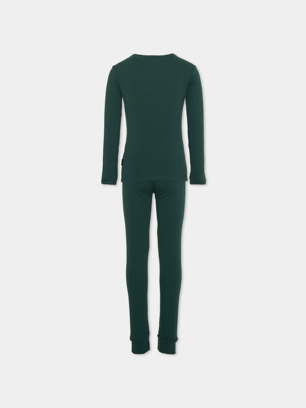 Pigiama verde Lue per bambini con smiley,Molo,6W24R504 2319