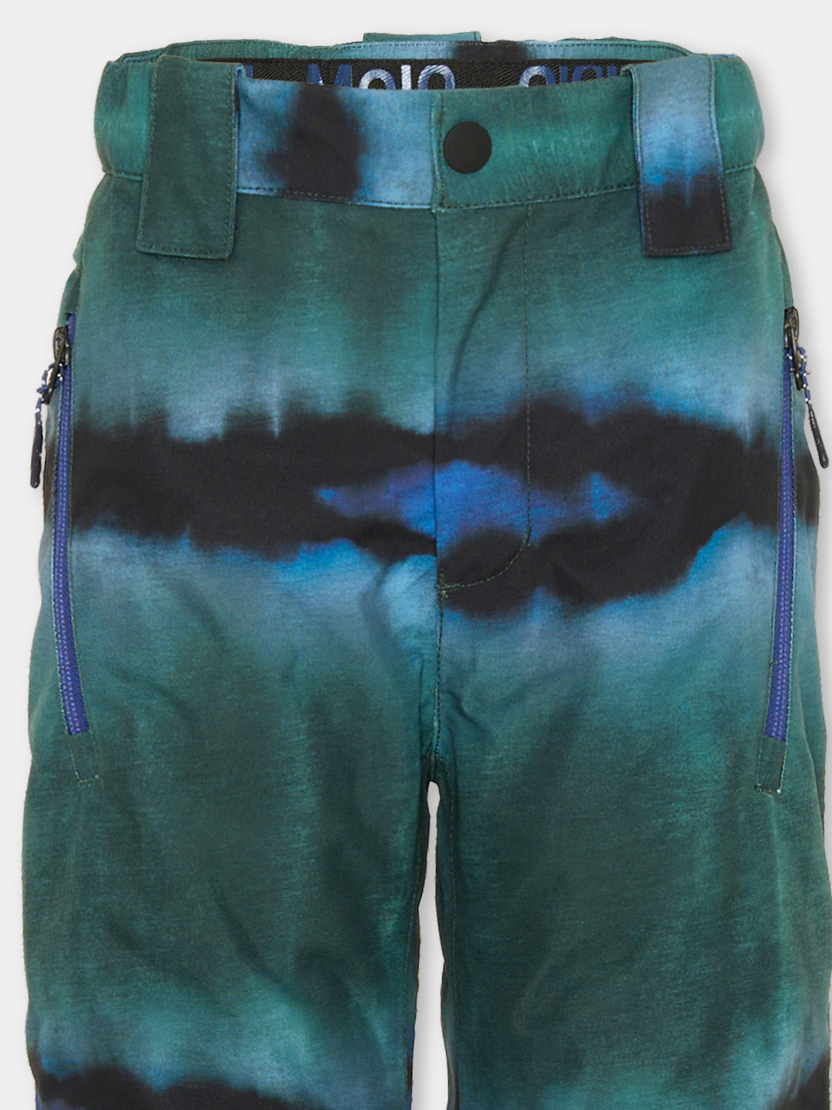 Pantalone verde Jump Pro con stampa per bambini,Molo,5W24I102 9112