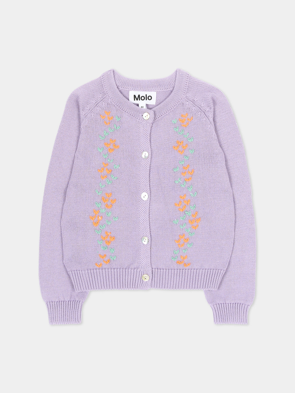 Cardigan lilla Gilli per neonata,Molo,4W25K302 5496