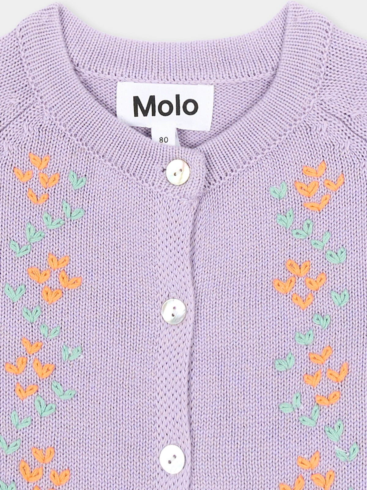 Cardigan lilla Gilli per neonata,Molo,4W25K302 5496