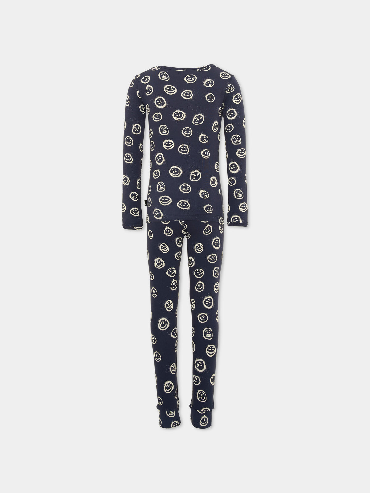 Pigiama blu Lue per bambini con stampa,Molo,6W25R501 9461