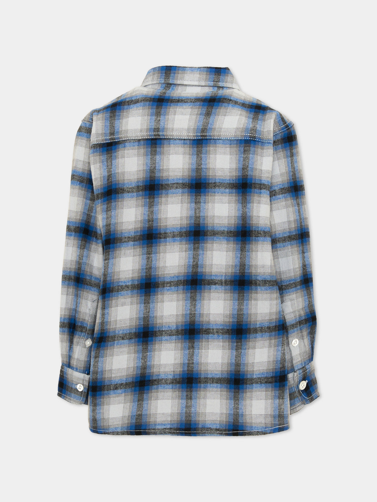 Camicia a manica lunga per bambino Rozzy a quadri,Molo,1W25C202 5545
