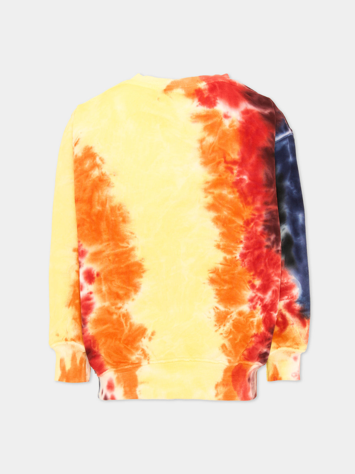 Felpa girocollo multicolor Monti tie-dye per bambini,Molo,6W25J203 9728