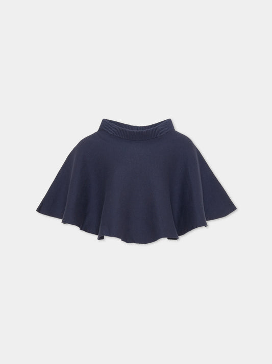 Gonna blu Barbro per bambina,Molo,2W25D114 8552