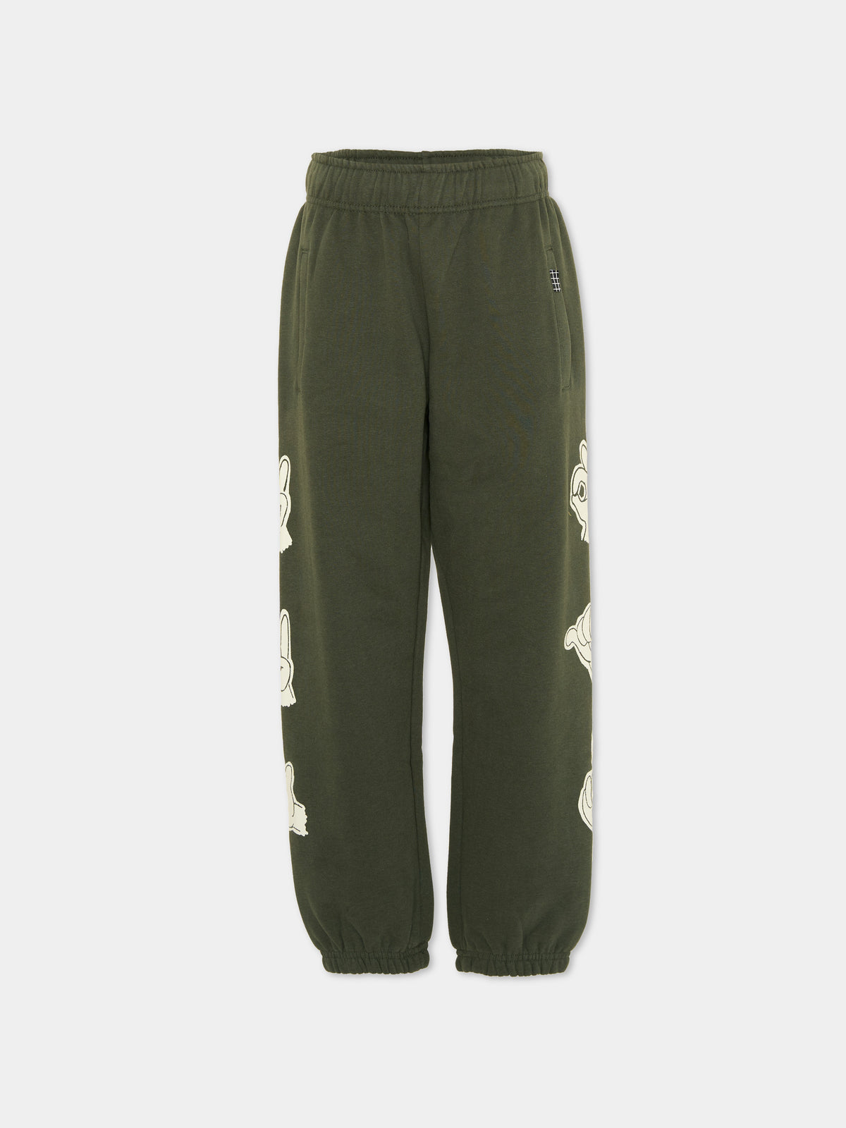 Pantalone verde Allen con stampa per bambino,Molo,1W25I203 9678