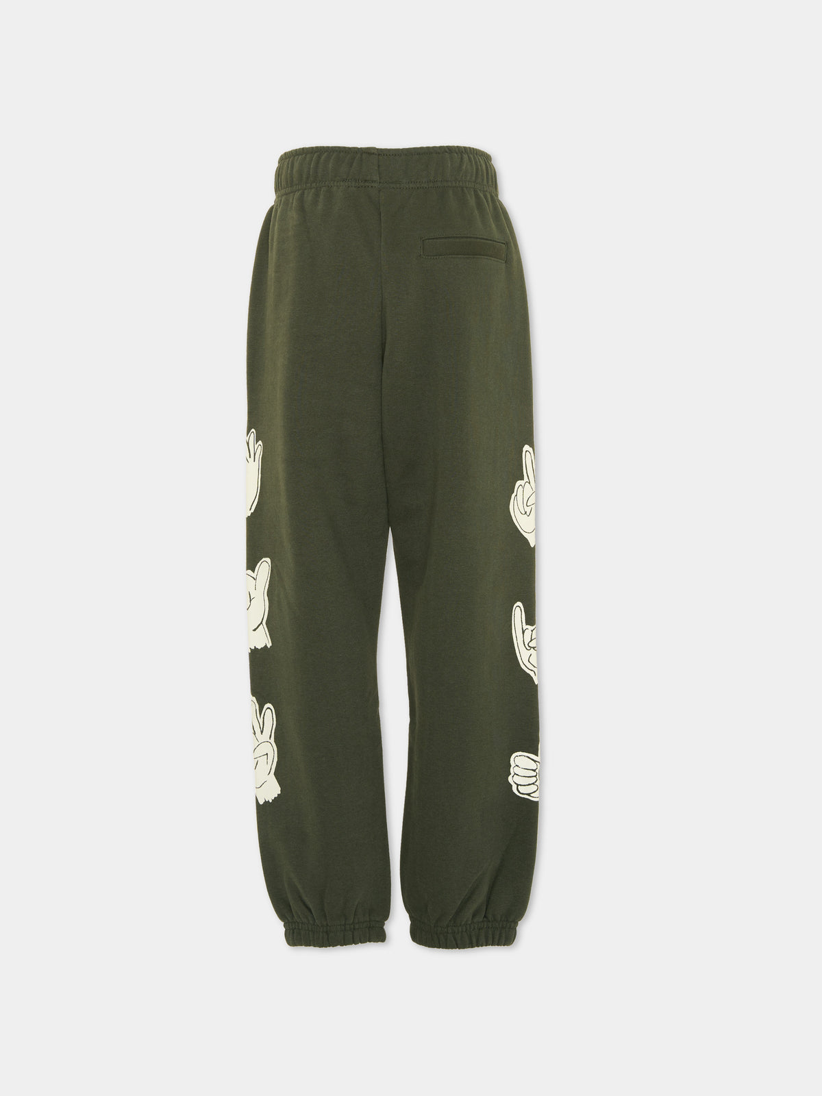 Pantalone verde Allen con stampa per bambino,Molo,1W25I203 9678