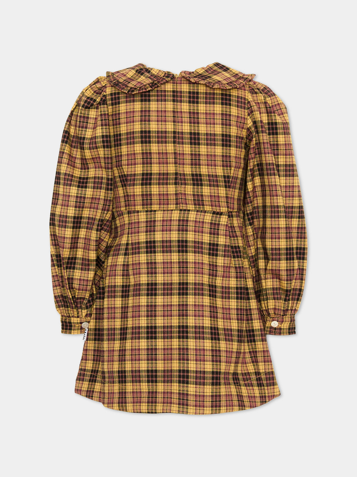 Vestito a manica lunga Candice per bambina tartan,Molo,2W25E223 9442