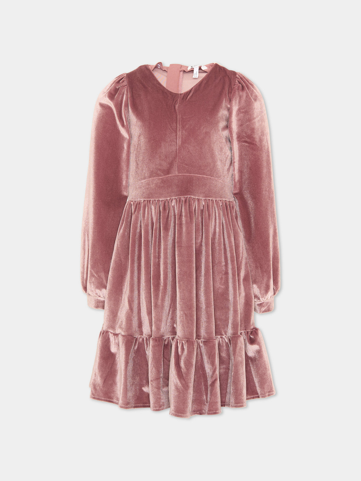 Vestito a maniche lunghe rosa Calanthe per bambina,Molo,2W25E215 2238