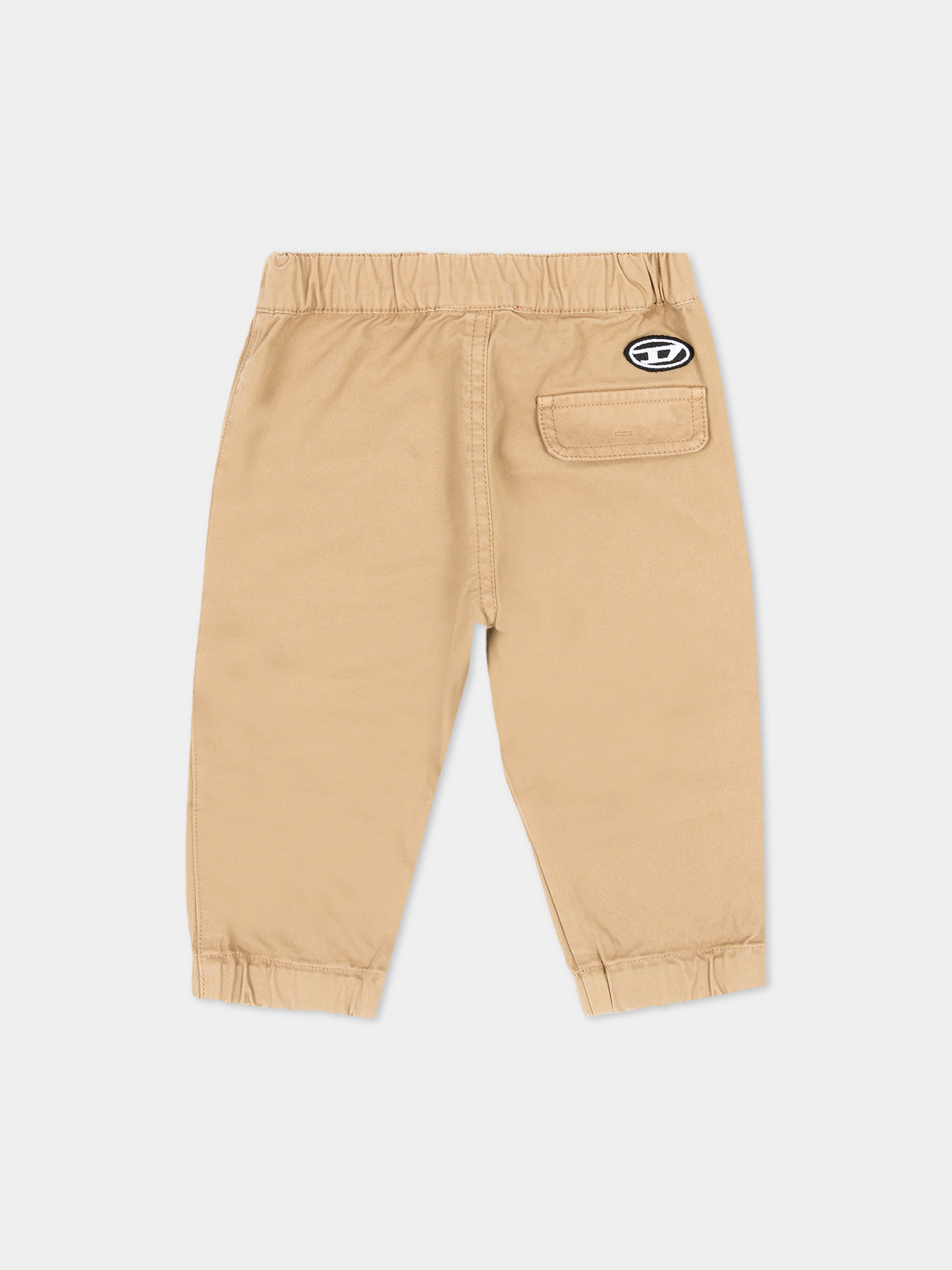 Pantalone beige per neonato,Diesel,K00690 KXBIM K726