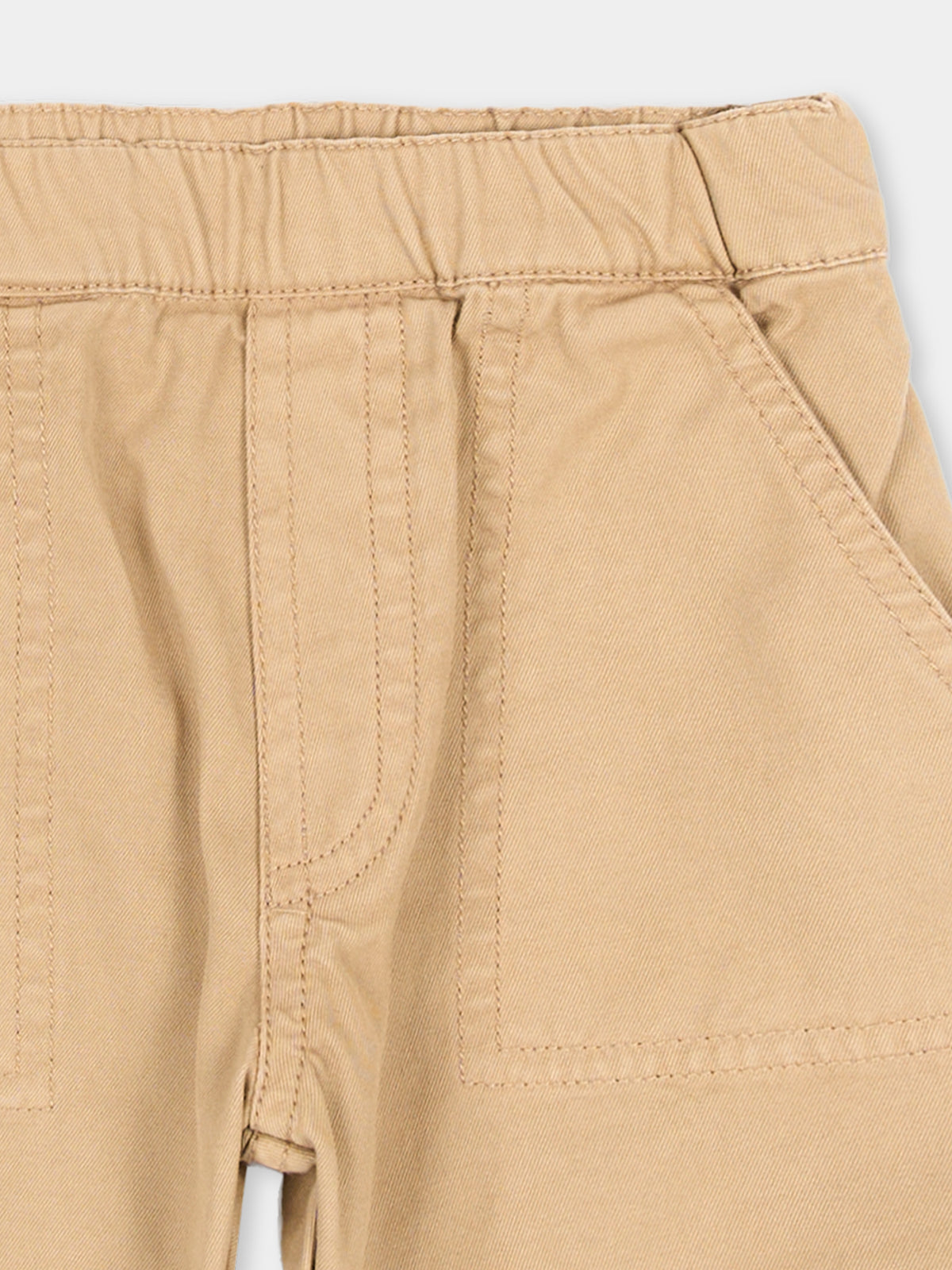 Pantalone beige per neonato,Diesel,K00690 KXBIM K726