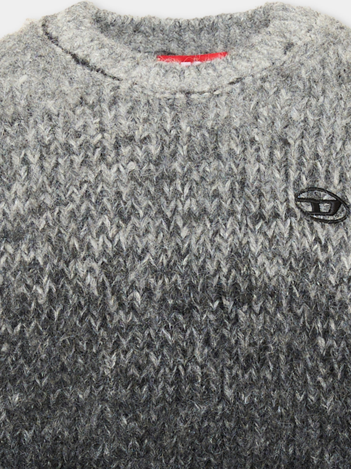 Maglione grigio per bambino dégradé,Diesel,J02438 KYAZQ K900