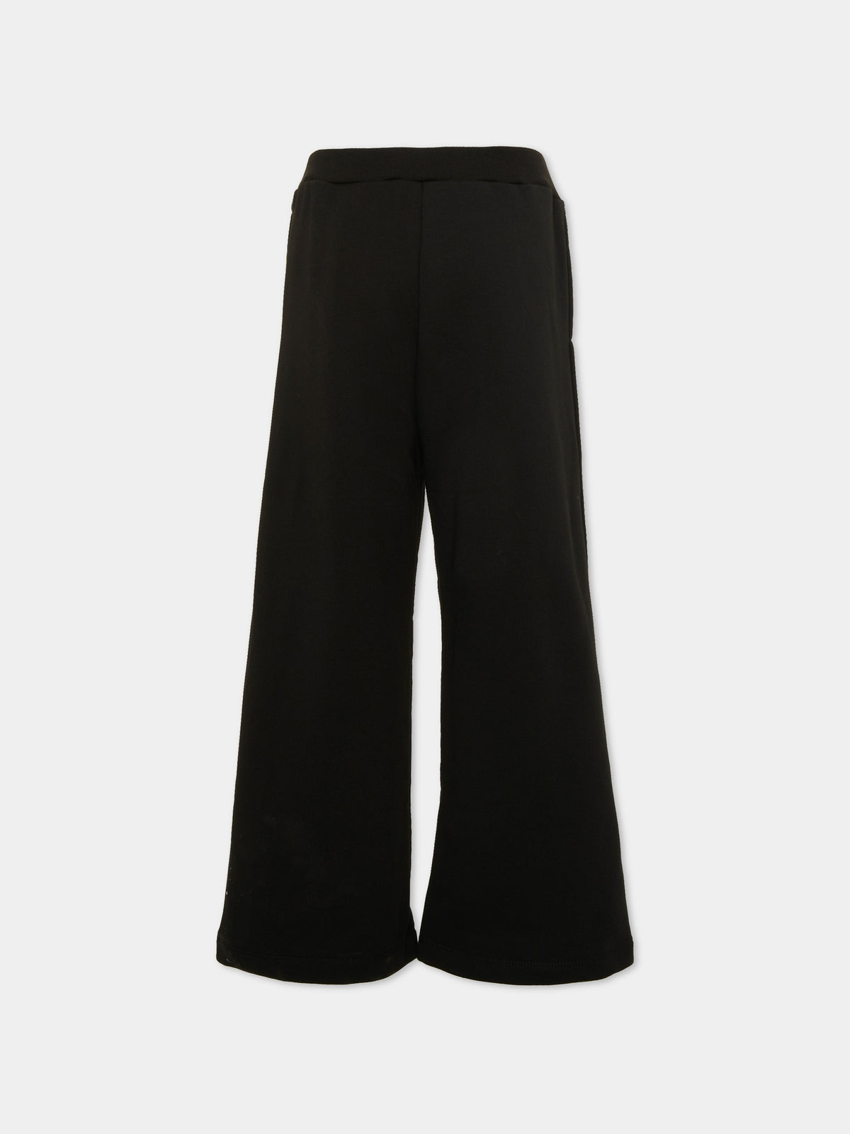 Pantalone nero per bambina ampio,Marni Kids,M01546 M00NF 0M900