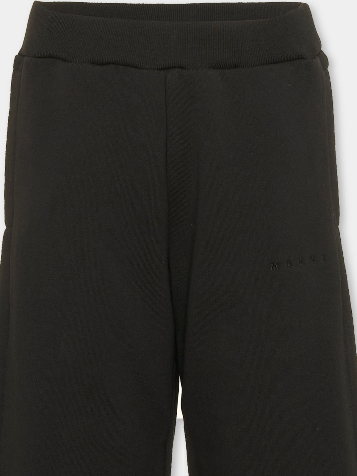 Pantalone nero per bambina ampio,Marni Kids,M01546 M00NF 0M900
