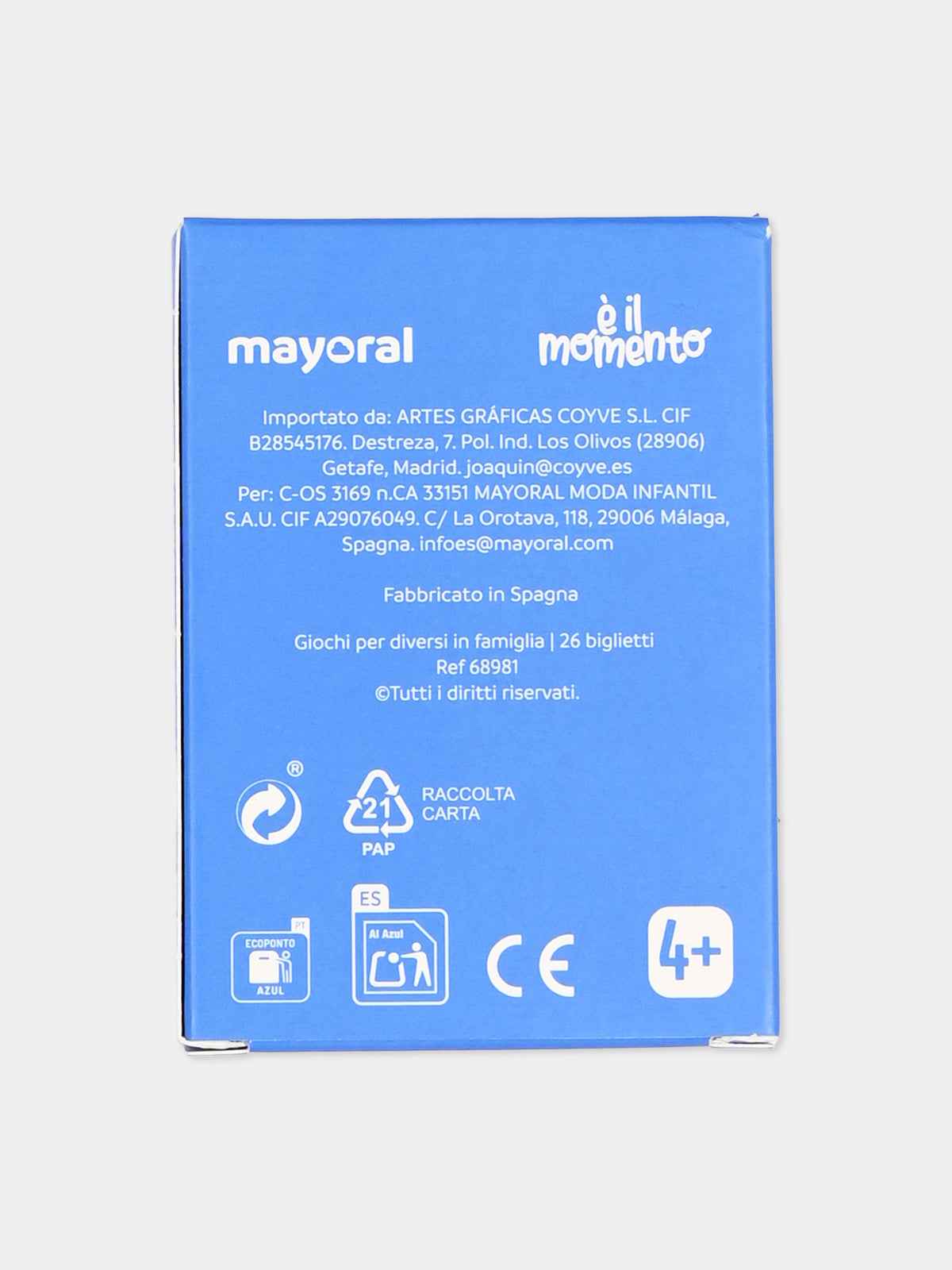 Gift blu carte Mayoral,Mayoral,CARTE MAYORAL