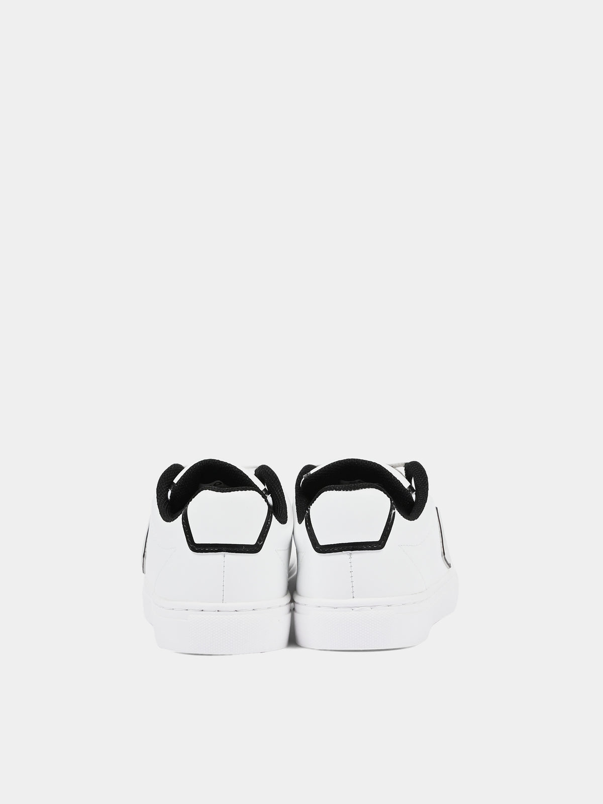 Sneakers bianche per bambino con logo,Boss,J52554 10P